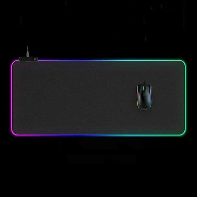 موس پد مخصوص بازی مدل RGB 80×30 — تصویر ۳