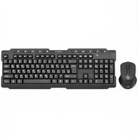 کیبورد و موس بی سیم xp 4600 b