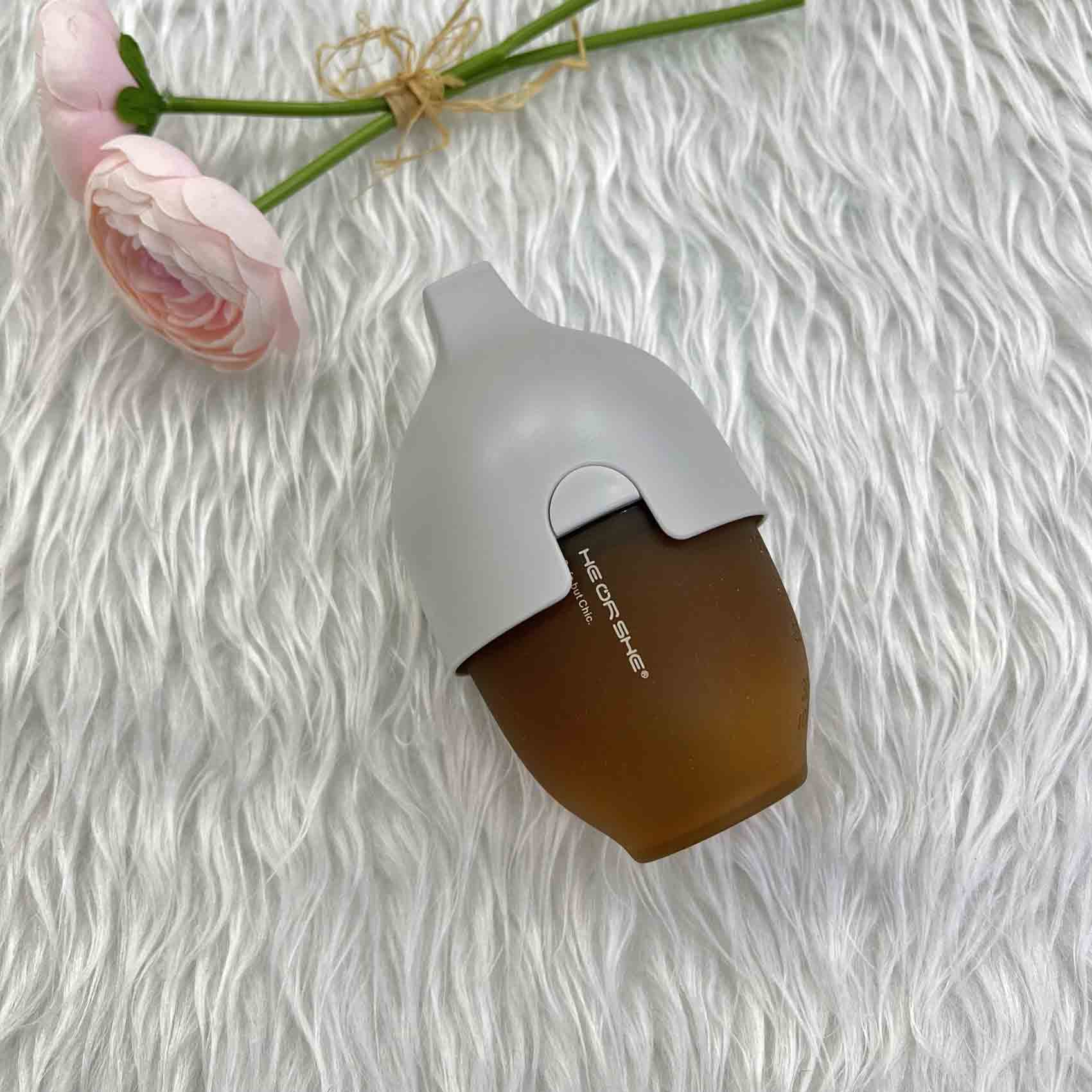 شیشه شیر تمام سیلیکونی ضدنفخ هی اور شی HeOrShe حجم 160 میل — تصویر ۵