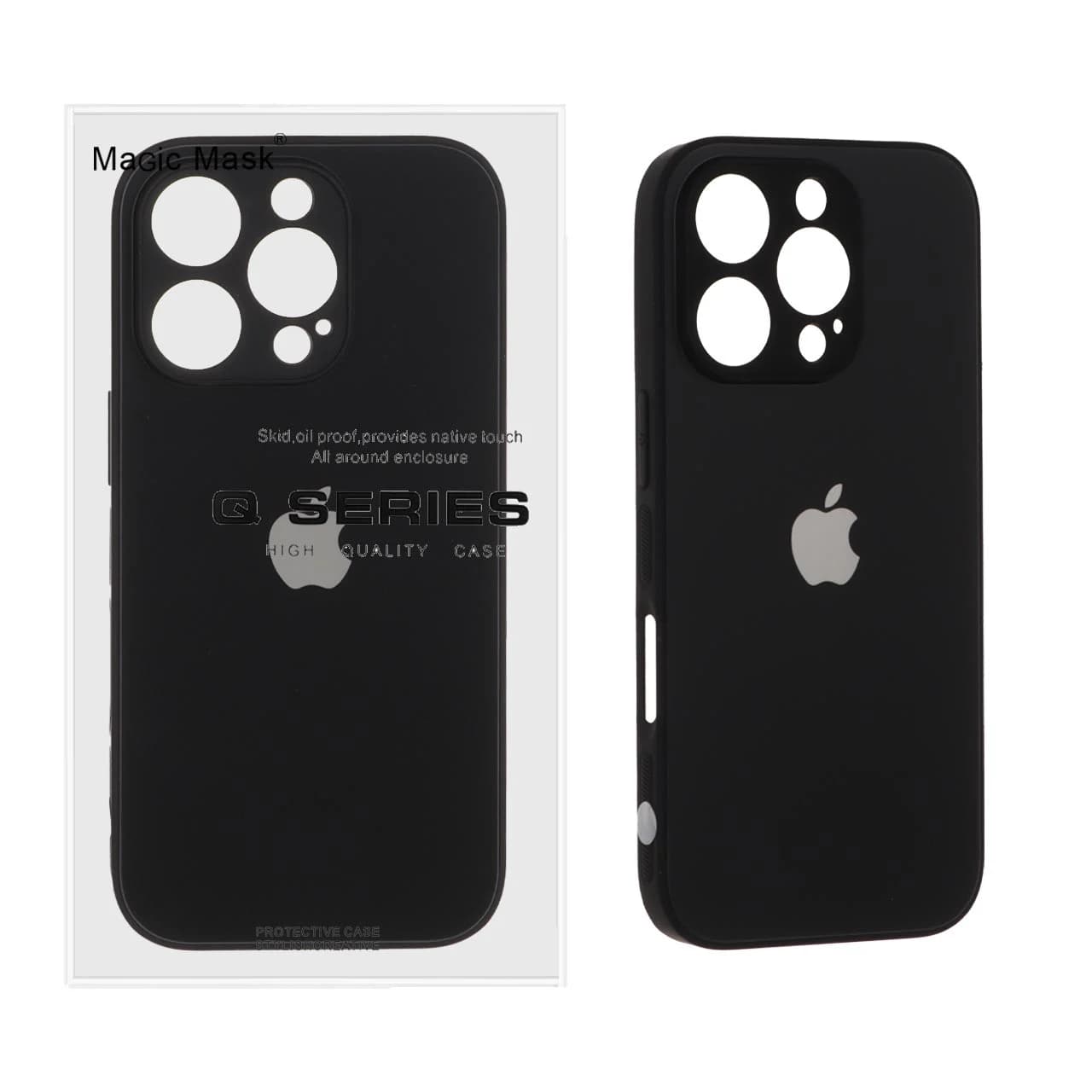 قاب اورجینال PVD ضدخش Magic Mask مدل Apple iPhone 16 Pro