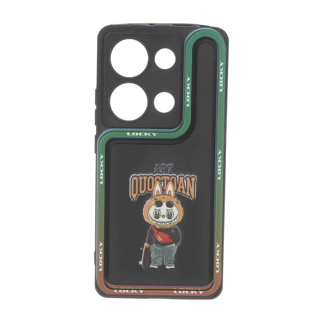 قاب Solid Case منحنی LUCKY طرح دار Xiaomi Redmi Note 14S / Note 13 Pro 4G / Poco M6 Pro 4G — تصویر ۵