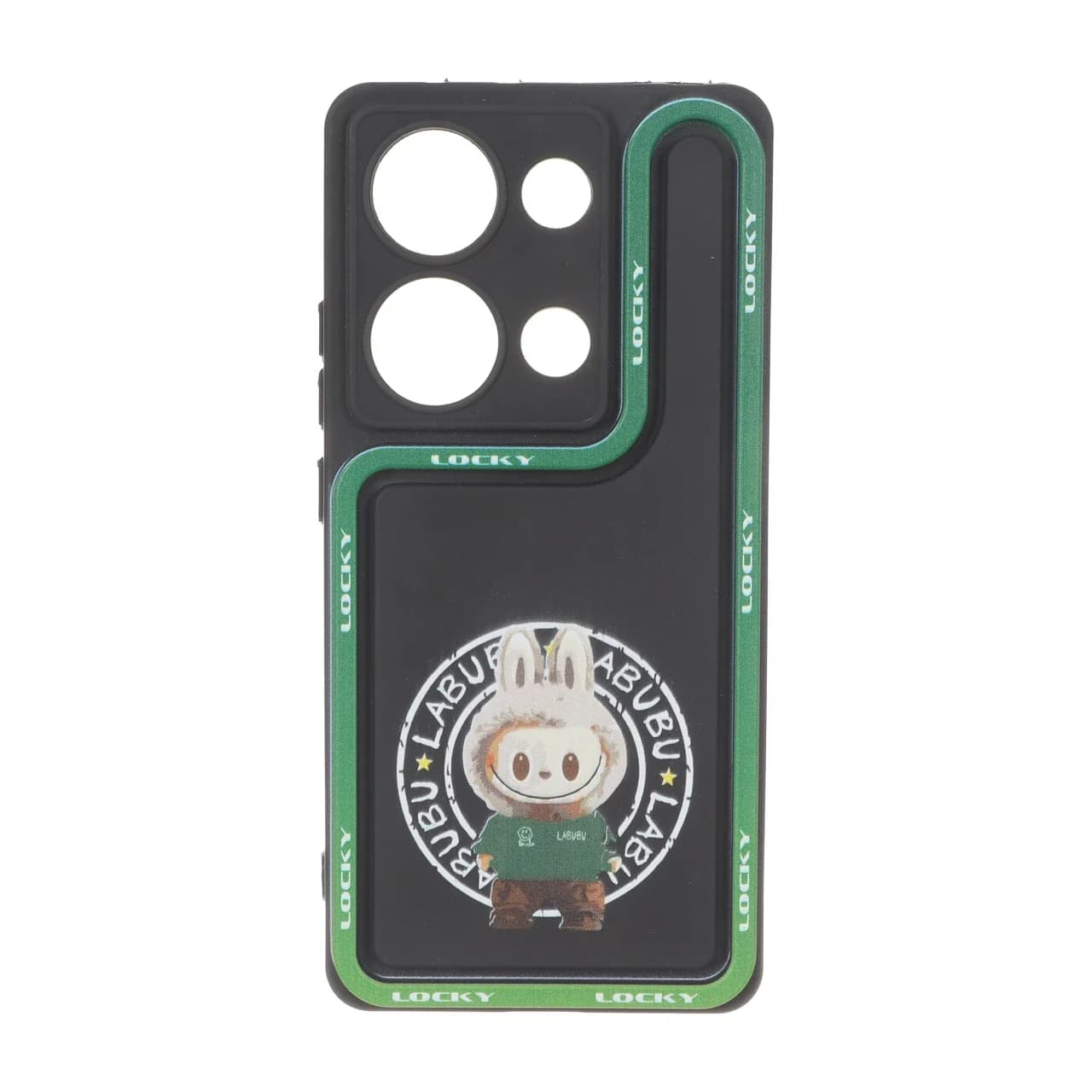 قاب Solid Case منحنی LUCKY طرح دار Xiaomi Redmi Note 14S / Note 13 Pro 4G / Poco M6 Pro 4G — تصویر ۲