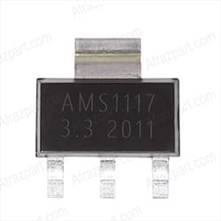 SMD رگولاتور AMS1117 3.3V پکیج SOT223