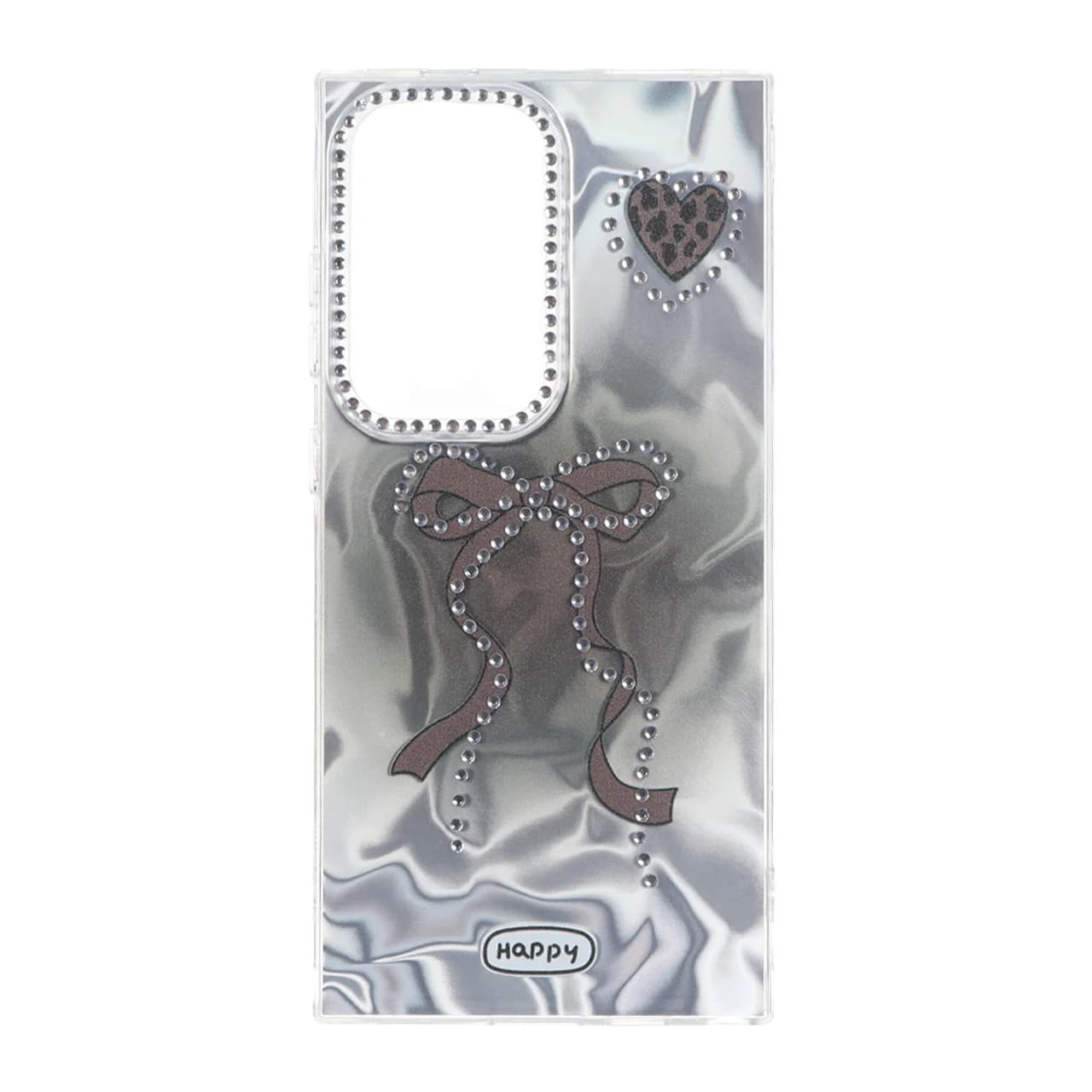 قاب Silver Cloud پاپیون نگین دار Samsung Galaxy S24 Ultra