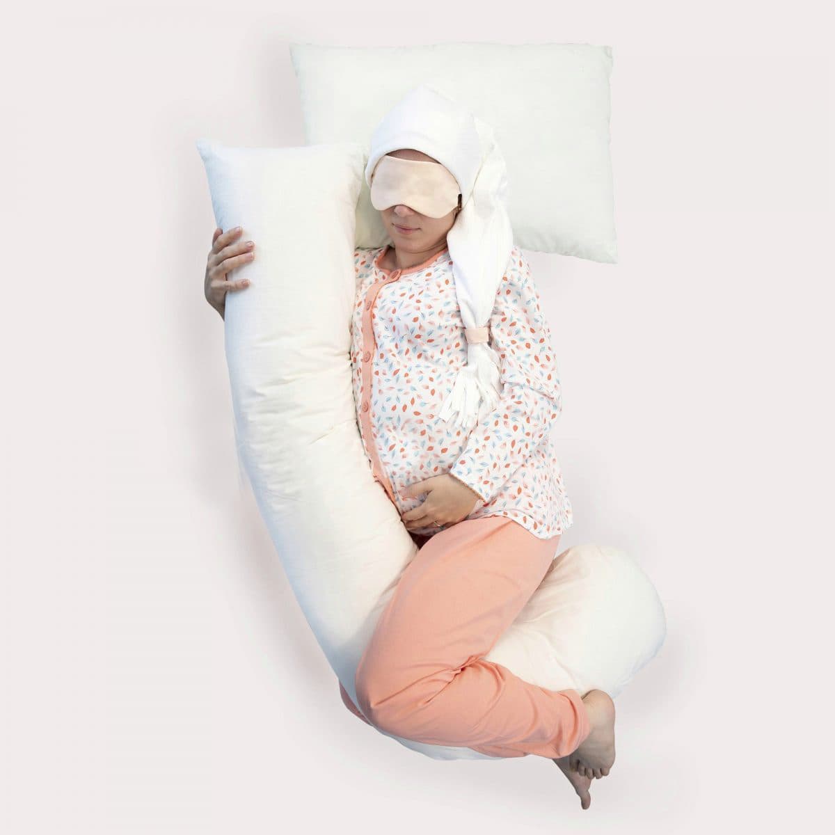 بالش بارداری ال-شکل برند دی روحه Die Ruhe L-Shape Pillow — تصویر ۲