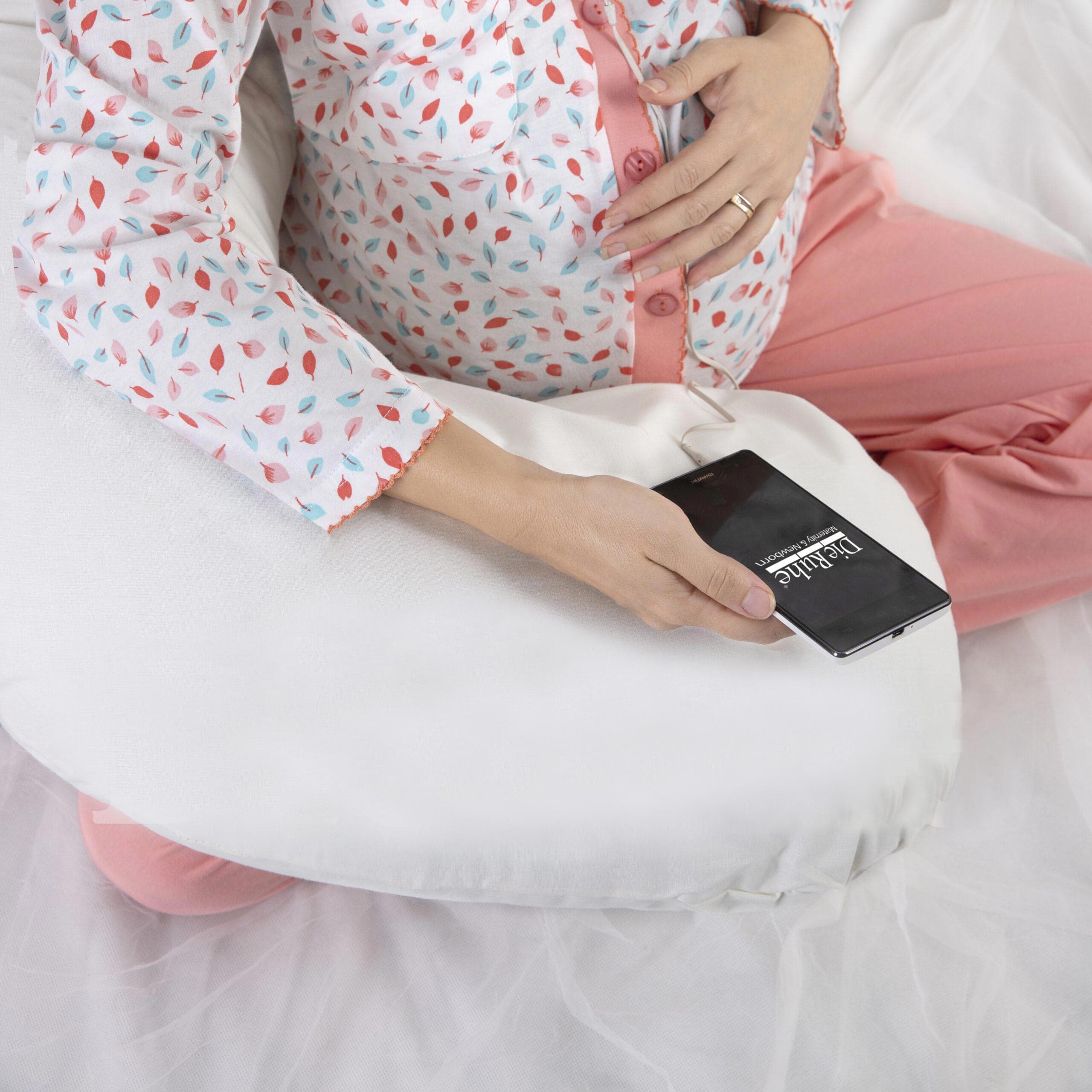 بالش بارداری ال-شکل برند دی روحه Die Ruhe L-Shape Pillow — تصویر ۳