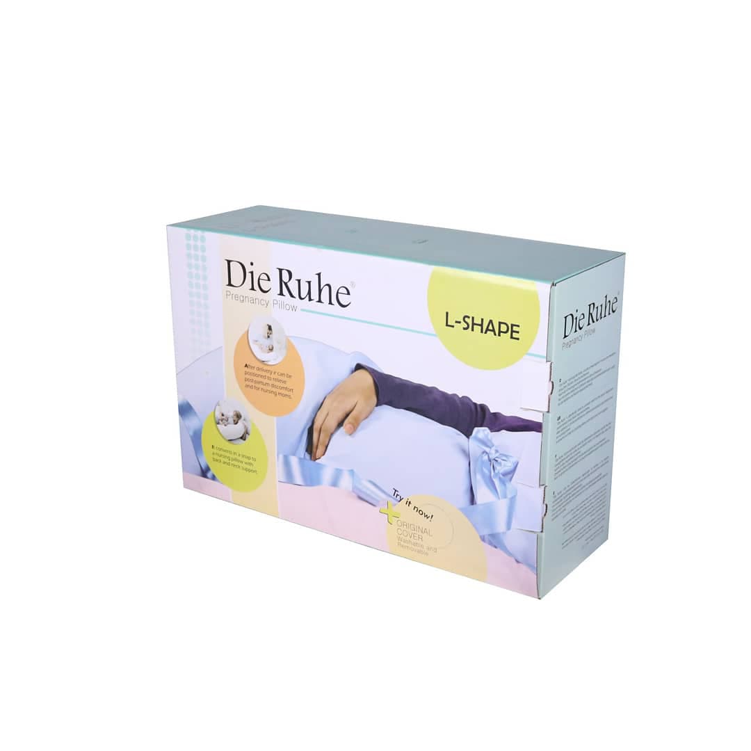 بالش بارداری ال-شکل برند دی روحه Die Ruhe L-Shape Pillow — تصویر ۵