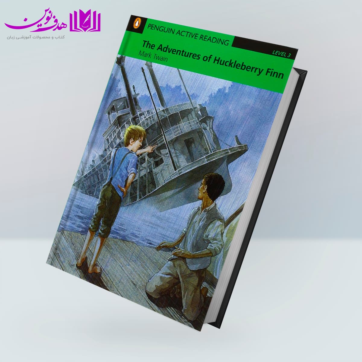 کتاب Penguin Reader’s 3: Adventures Of Huckleberry Finn