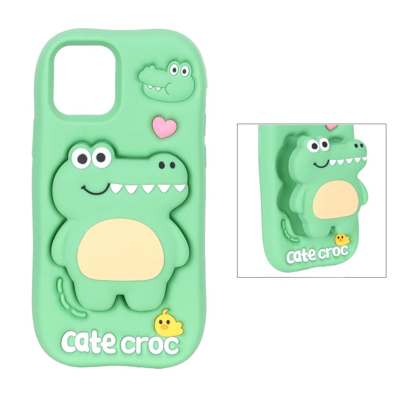 قاب Cate croc استندشو Apple iPhone 12 Pro / iPhone 12 – سبز
