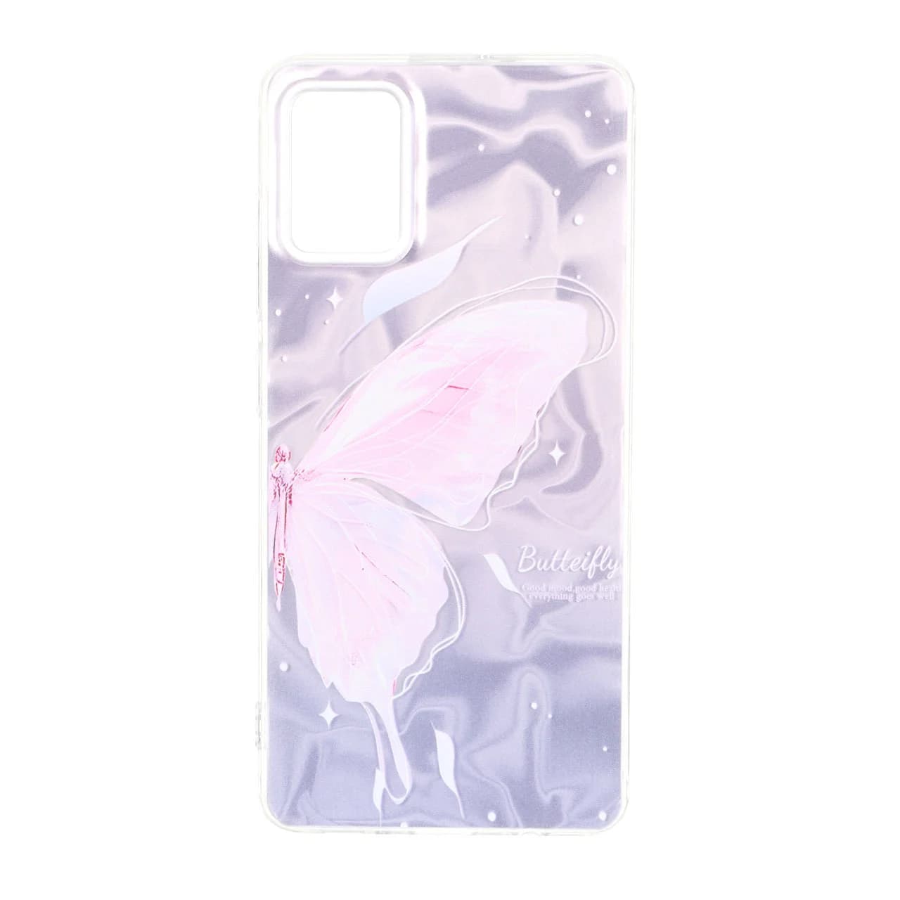 قاب Silver Cloud دور ژله ای طرح دار Samsung Galaxy A51 / M40s