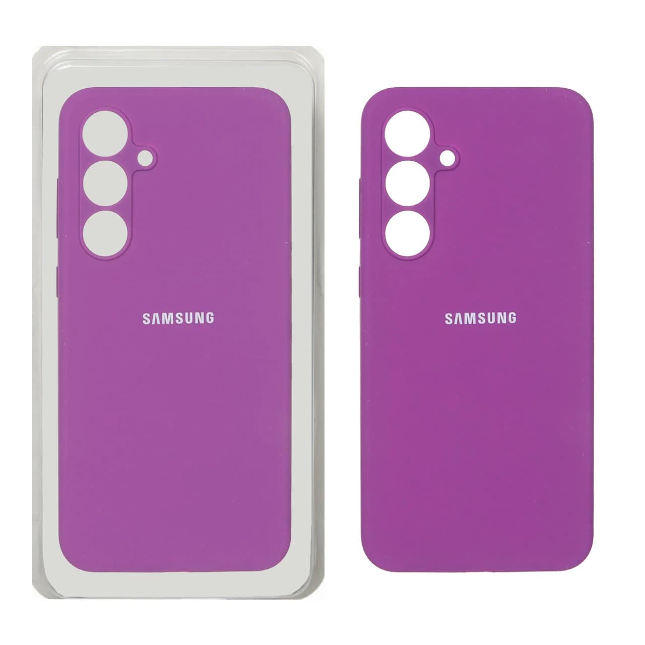قاب سیلیکونی پاک کنی محافظ لنزدار اورجینال Samsung Galaxy S24 FE — تصویر ۲
