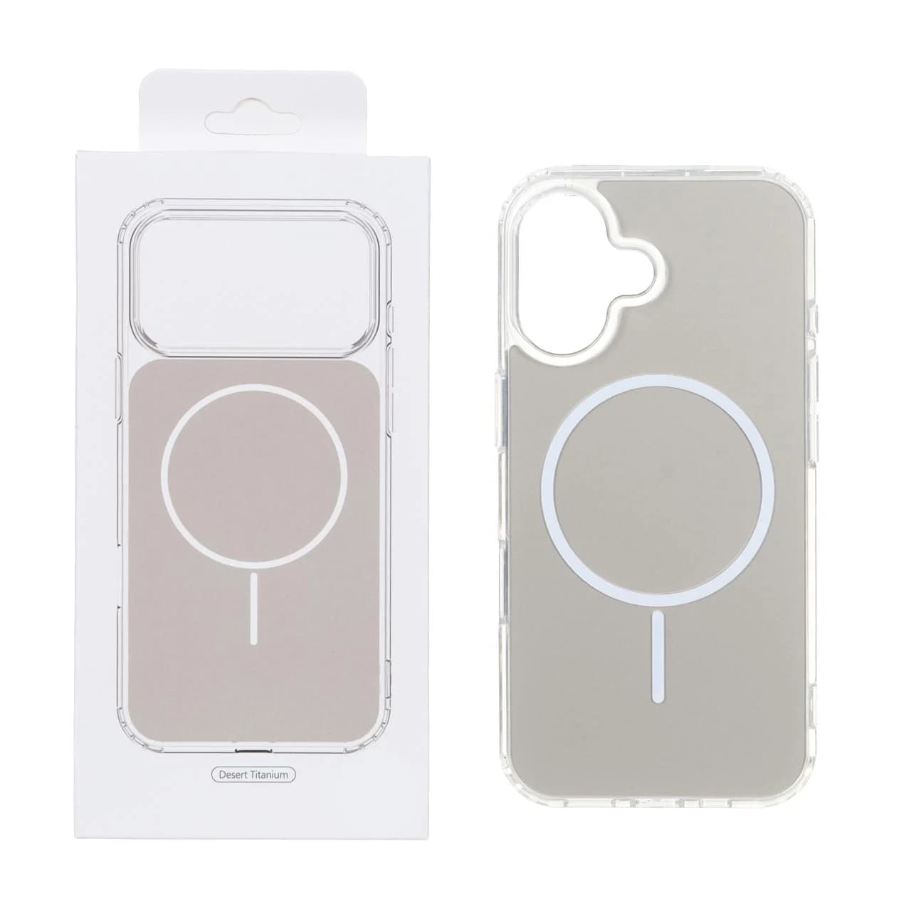قاب پشت رنگی دور ژله ای با قابلیت شارژ MagSafe مدل Apple iPhone 16 — تصویر ۴