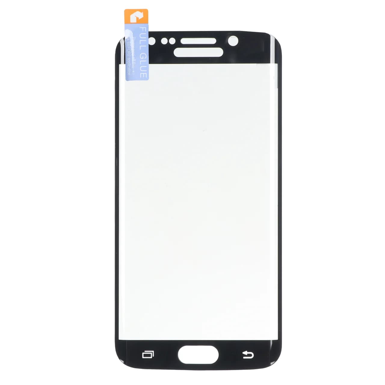 محافظ صفحه نمایش شیشه ای خم Samsung S6 EDGE – Full Cover