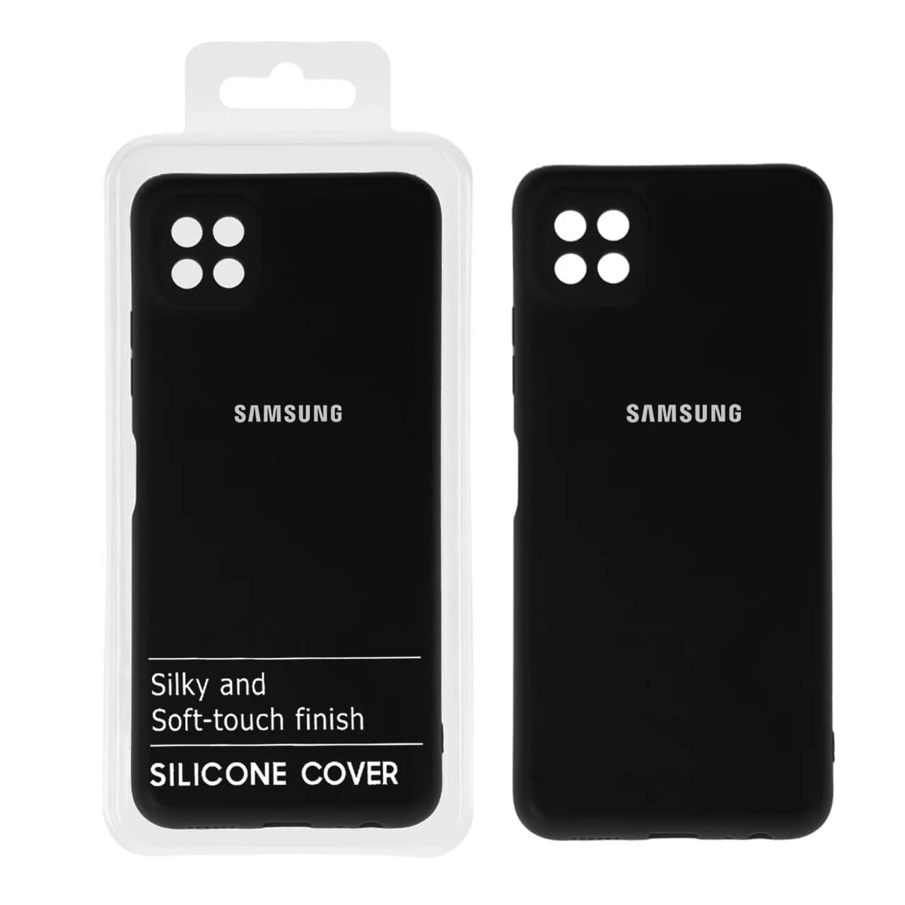 قاب نیو سیلیکون محافظ لنزدار RFF مدل Samsung A22