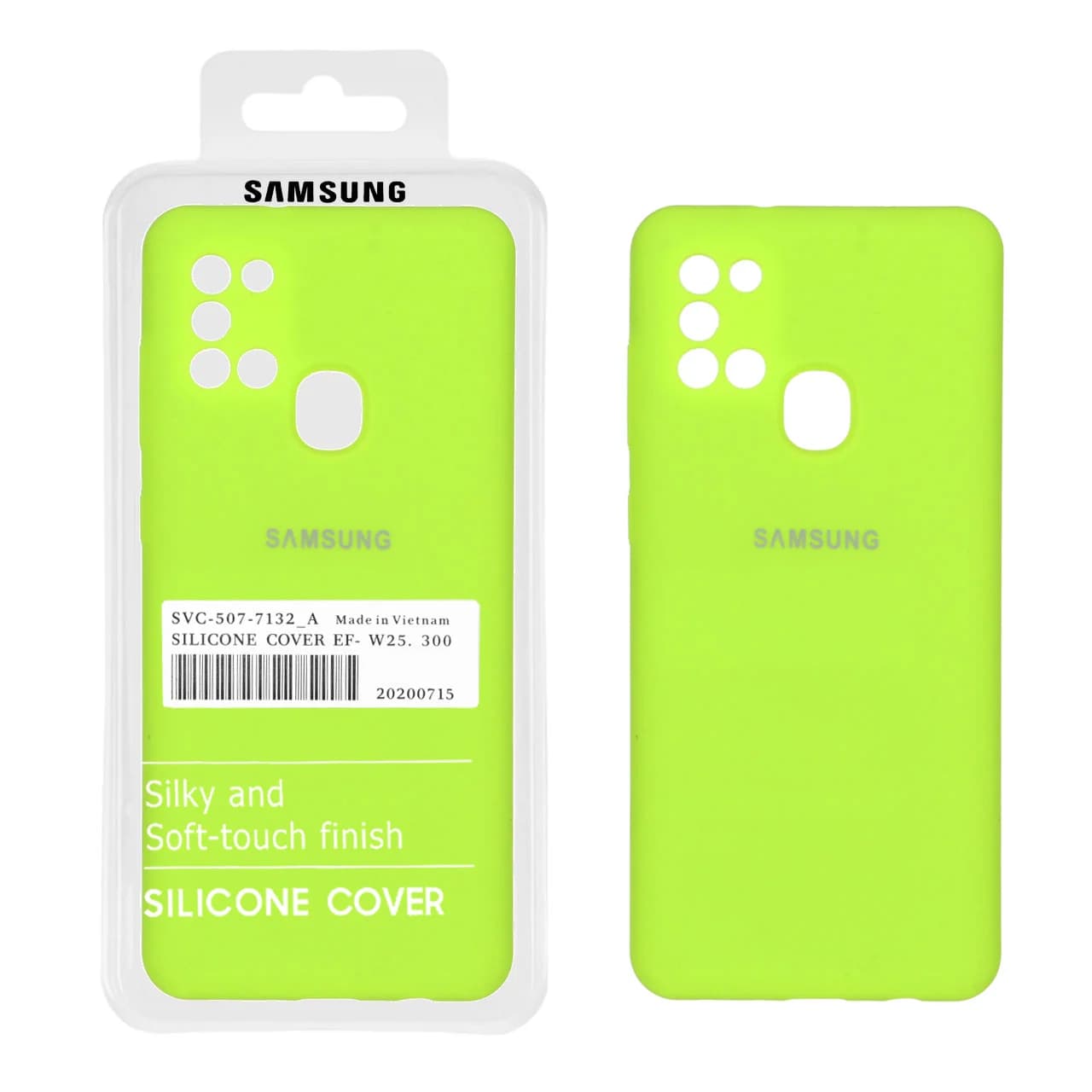 قاب سیلیکونی پاک کنی اورجینال درجه یک Samsung Galaxy A21s