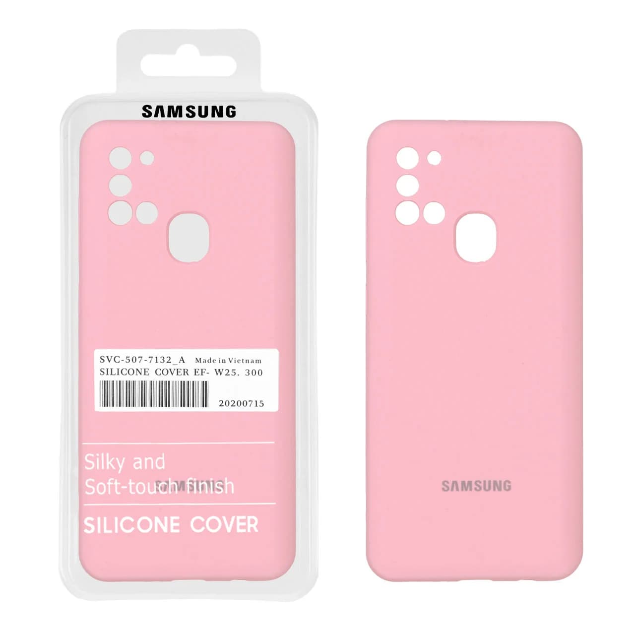 قاب سیلیکونی پاک کنی اورجینال درجه یک Samsung Galaxy A21s — تصویر ۴