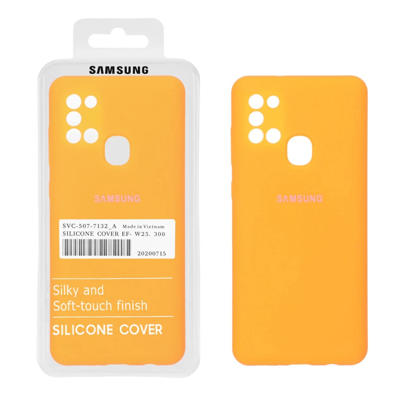 قاب سیلیکونی پاک کنی اورجینال درجه یک Samsung Galaxy A21s — تصویر ۲
