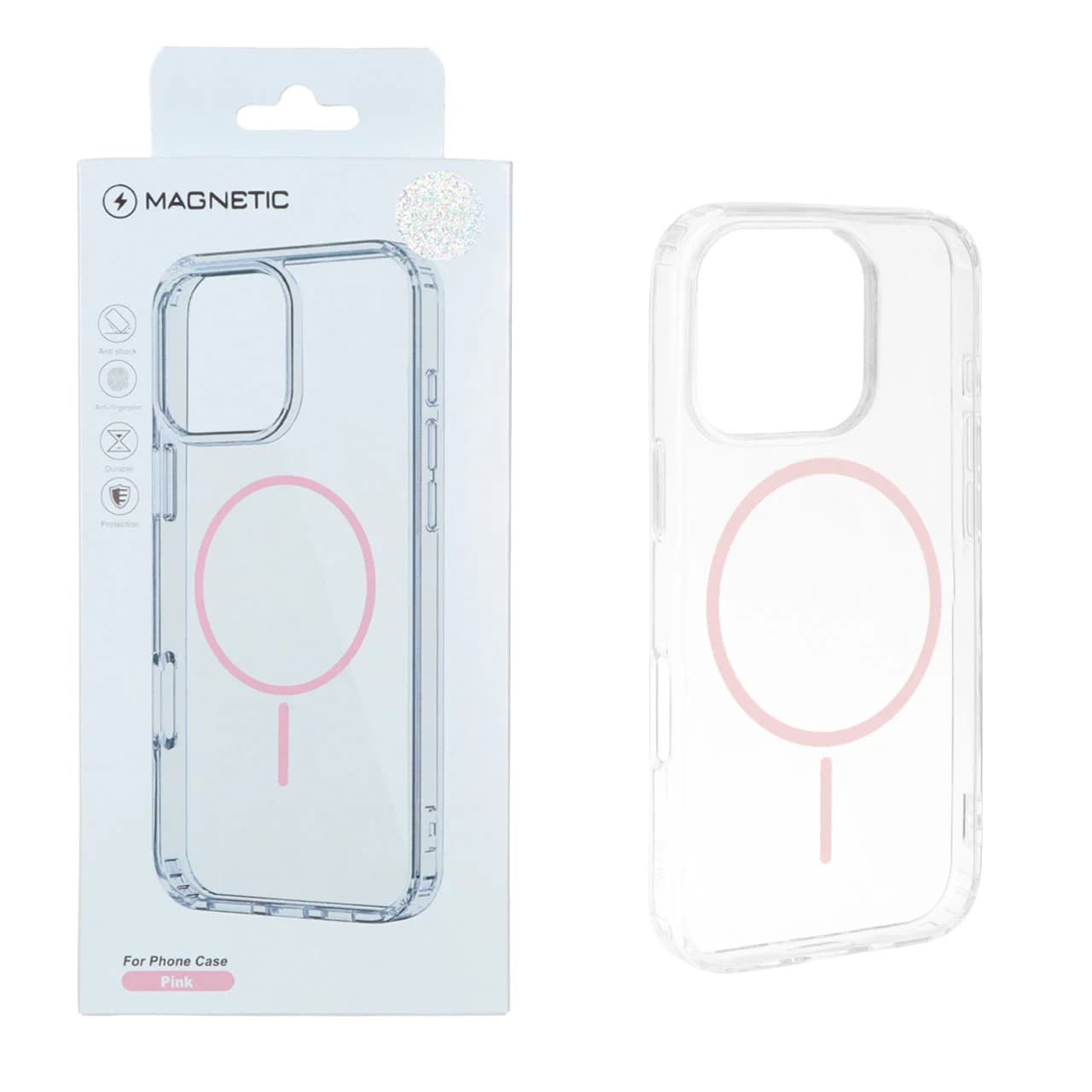 قاب اورجینال Magnetic دور ژله ای MagSafe مدل Apple iPhone 16 Pro — تصویر ۳