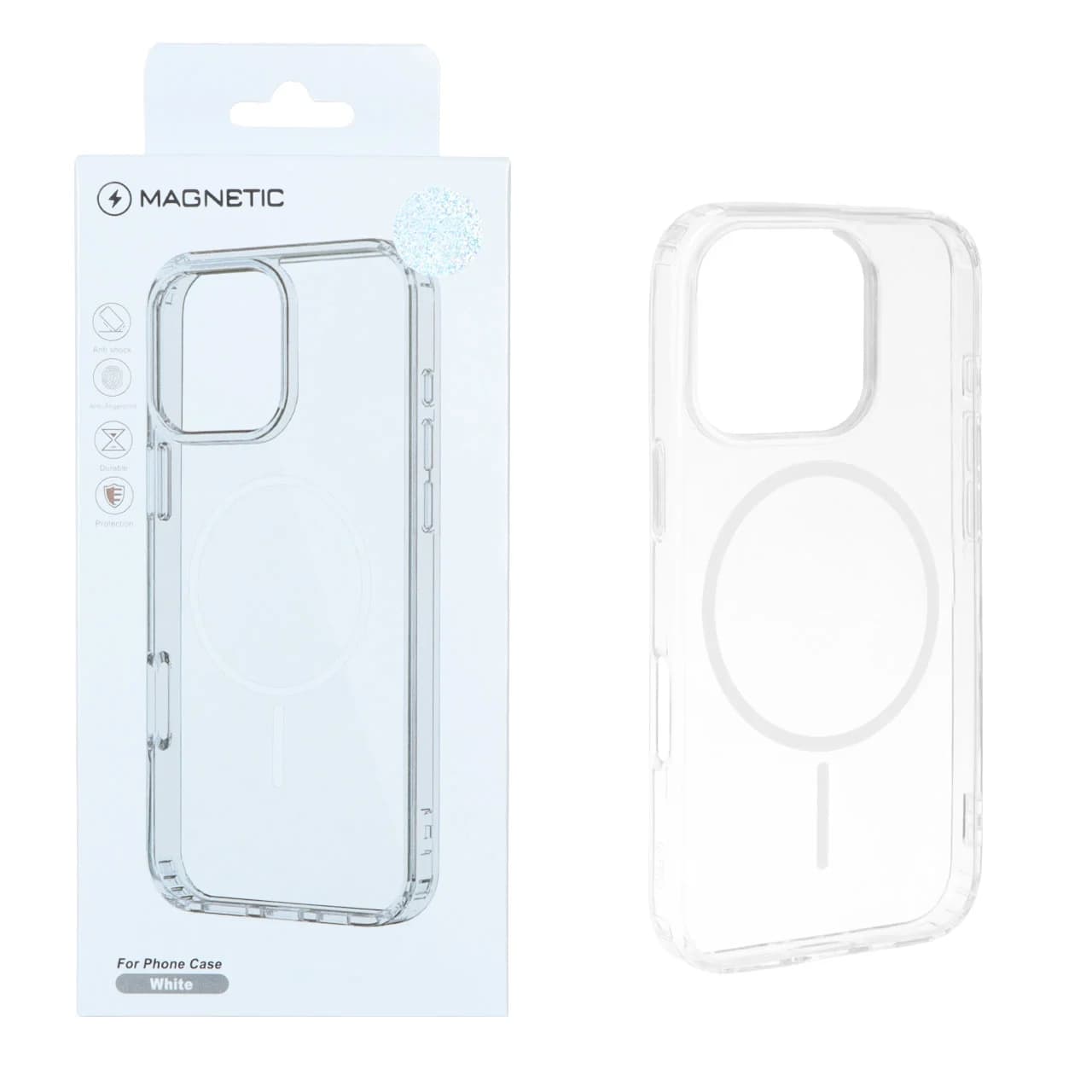 قاب اورجینال Magnetic دور ژله ای MagSafe مدل Apple iPhone 16 Pro — تصویر ۵