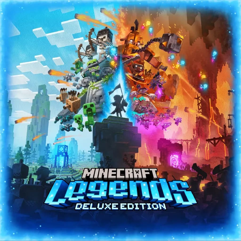 اکانت قانونی Minecraft Legends برای ps5 و ps4