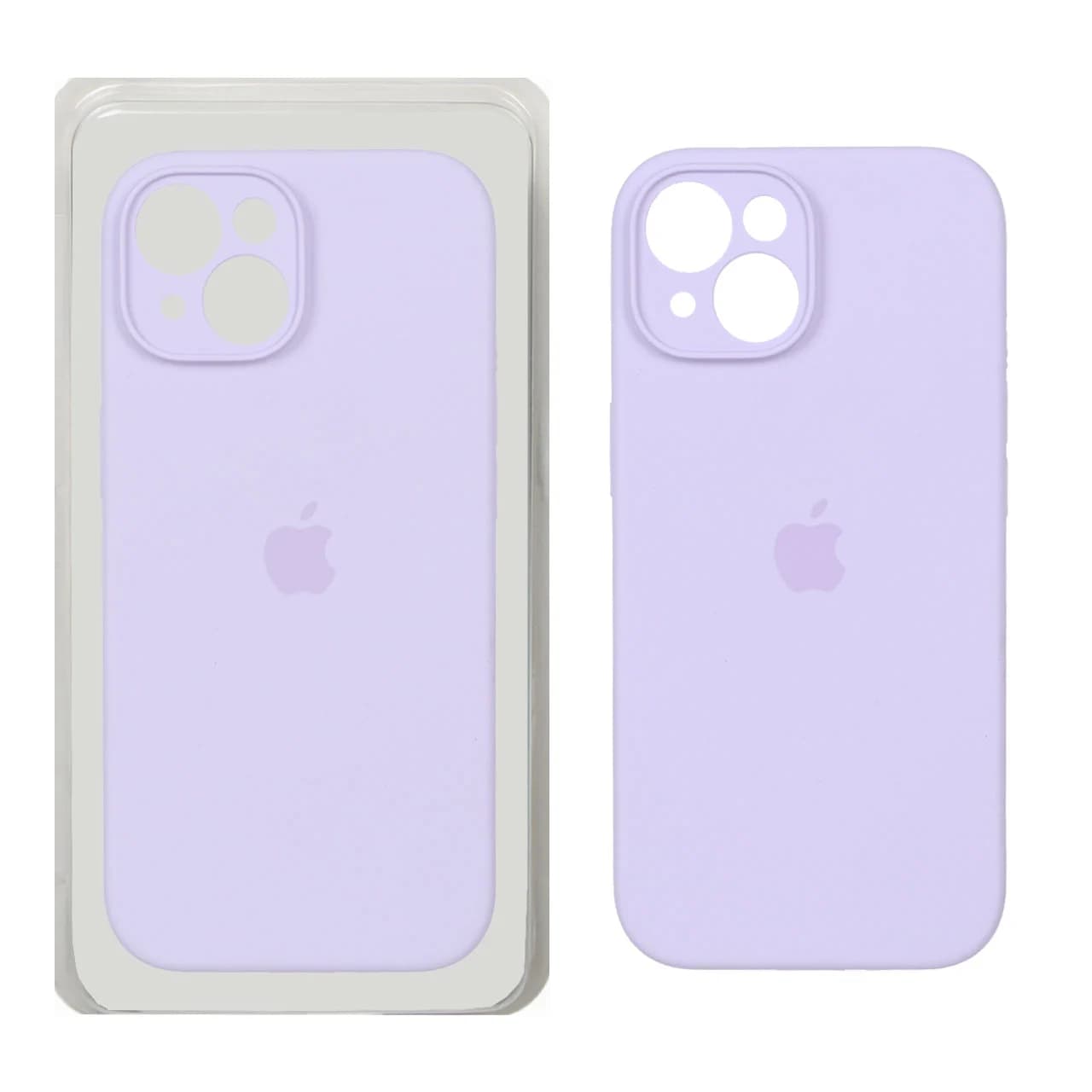 قاب سیلیکونی پاک کنی محافظ لنزدار اورجینال Apple iPhone 15 — تصویر ۳