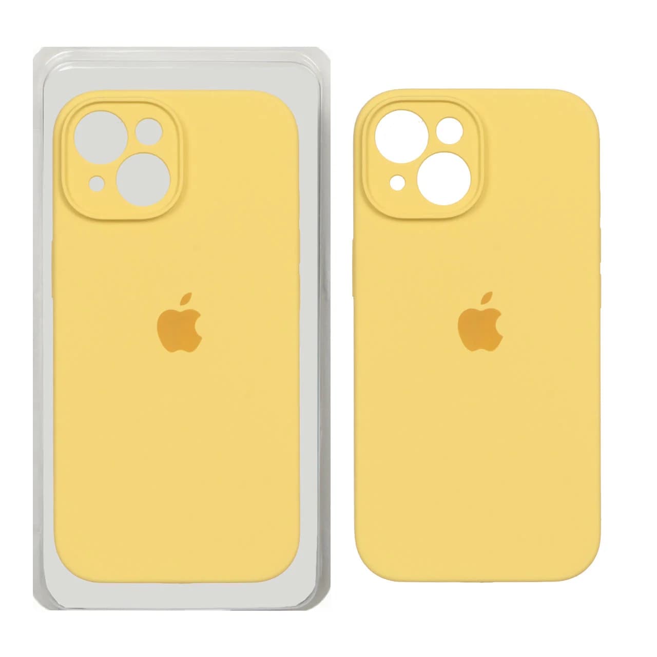 قاب سیلیکونی پاک کنی محافظ لنزدار اورجینال Apple iPhone 15 — تصویر ۶