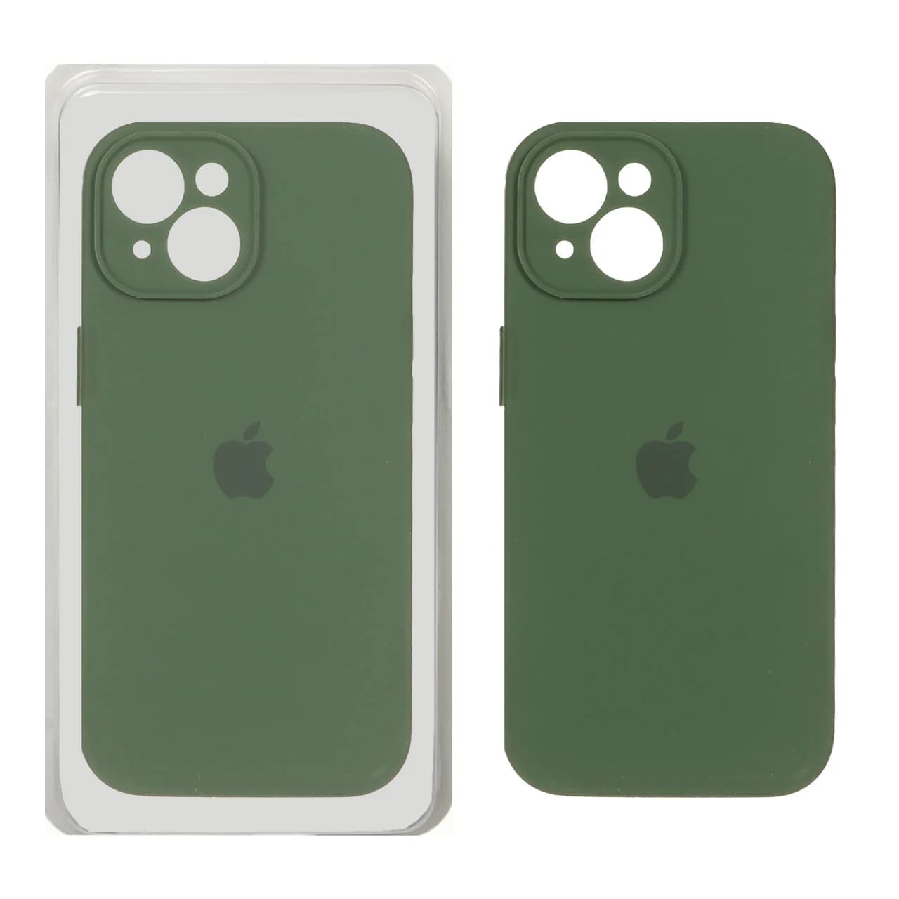 قاب سیلیکونی پاک کنی محافظ لنزدار اورجینال Apple iPhone 15 — تصویر ۸