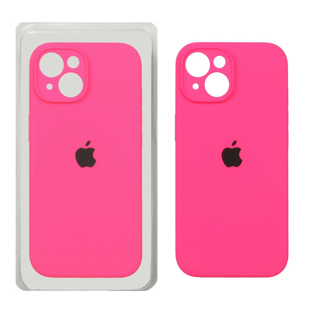 قاب سیلیکونی پاک کنی محافظ لنزدار اورجینال Apple iPhone 15 — تصویر ۵