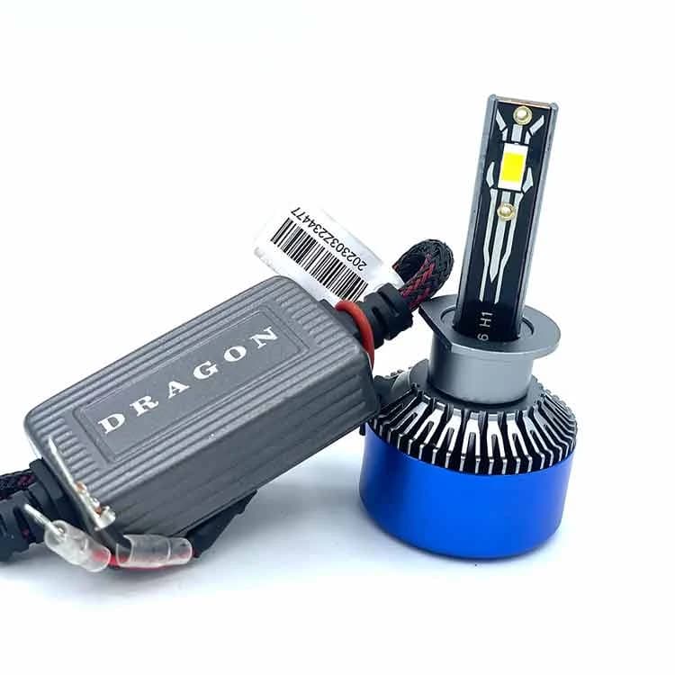 هدلایت خودرو برند MZM مدل DRAGON پایه H7 اورجینال