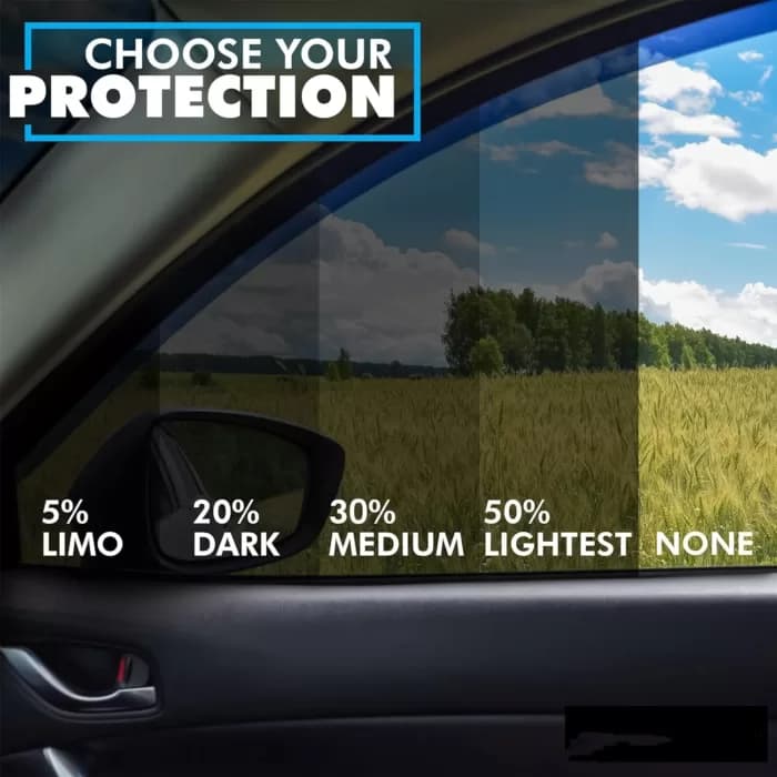 برچسب شیشه دودی رفلکس خودرو نیسان مورانو درجه یک + اجرت نصب ویژه تهران نصب در مغازه — تصویر ۴