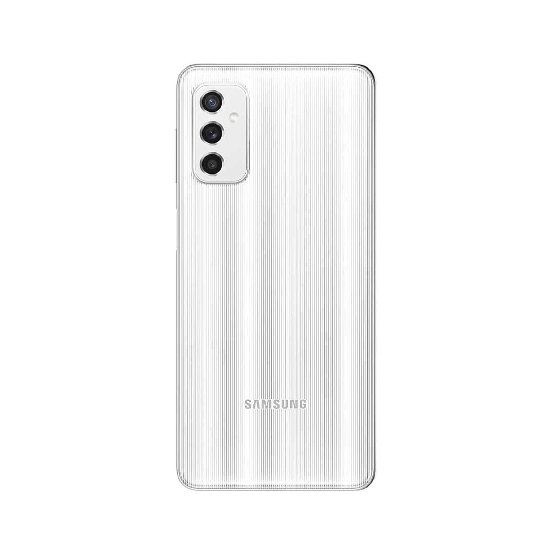 گوشی موبایل سامسونگ Galaxy M52 5G دوسیم کارت با ظرفیت 128 گیگابایت و رم 8 گیگابایت – سفید (همراه با گلس)