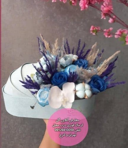 باکس گل رمانتیک تولد نوزاد دختر برای سورپرایز ویژه