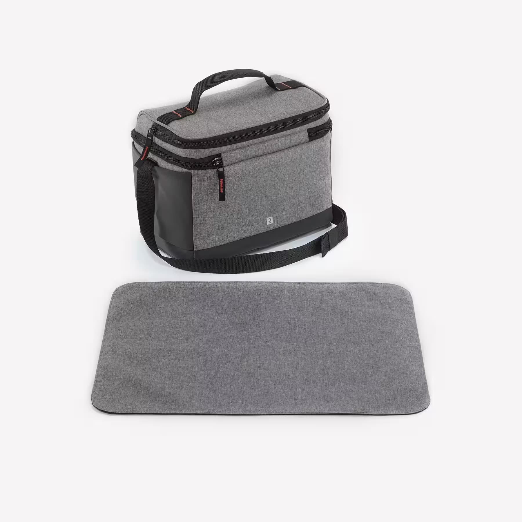 کیف عایق حمل غذا کچوا با 1 عدد میز Quechua Isothermal Lunch Box 500 with 1 Set of Table Mats Included – 5 Litres — تصویر ۲