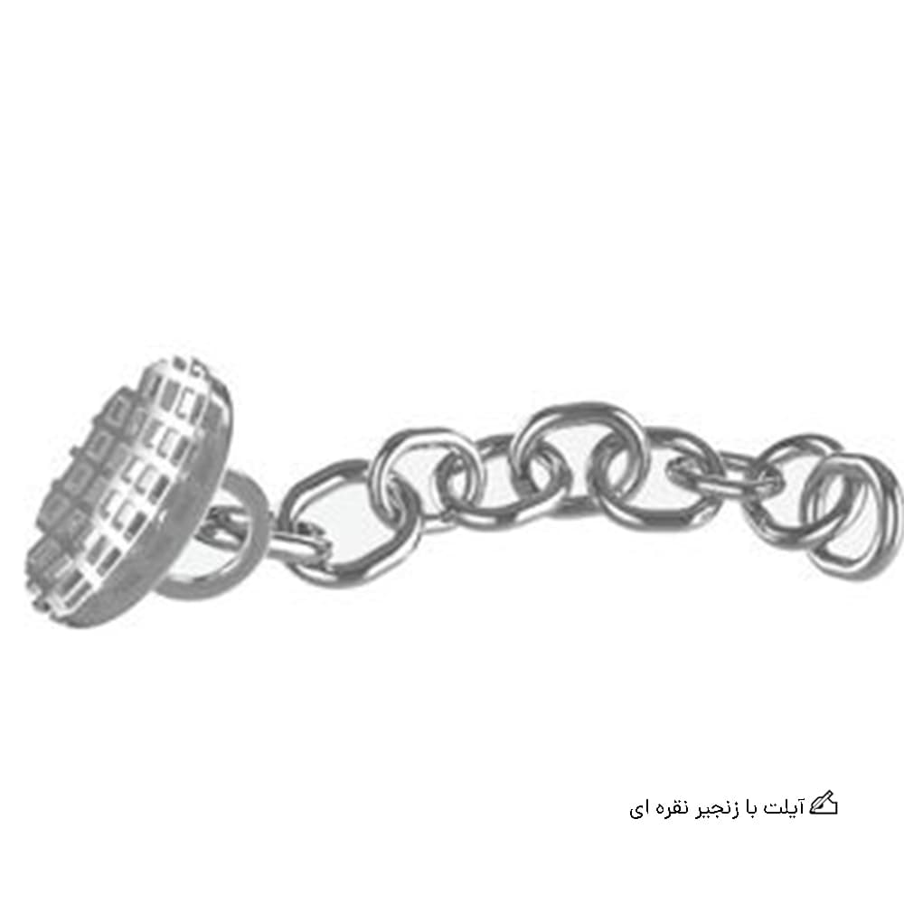 آیلت ارتودنسی با زنجیر نقره ای کریتیو دنتال استنلس استیل تک عددی