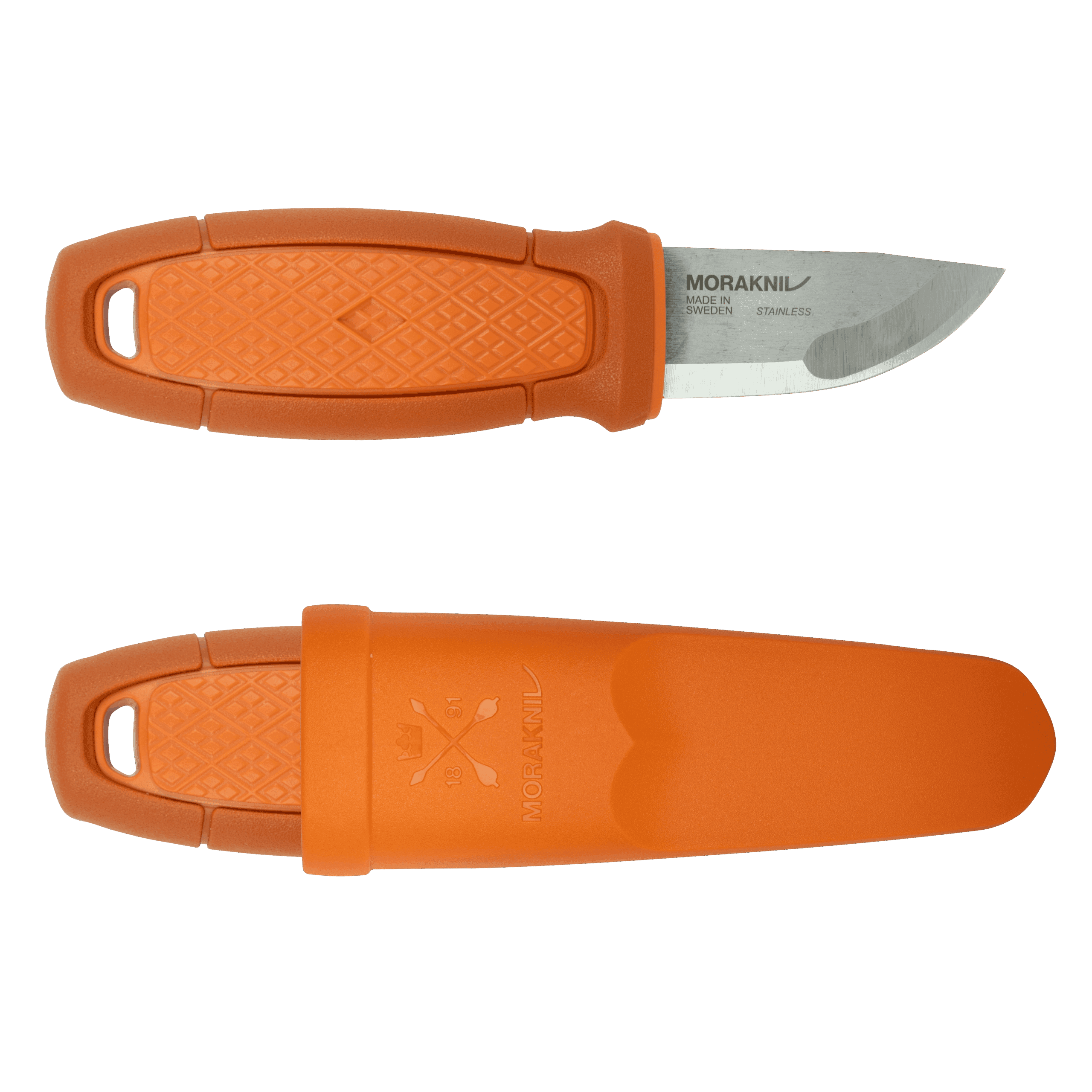چاقو موراکنیو الدریس با کیت آتشزنه Morakniv Eldris with Fire Kit (S) – Burnt Orange — تصویر ۴