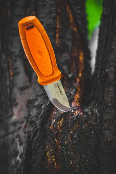 چاقو موراکنیو الدریس با کیت آتشزنه Morakniv Eldris with Fire Kit (S) – Burnt Orange — تصویر ۲