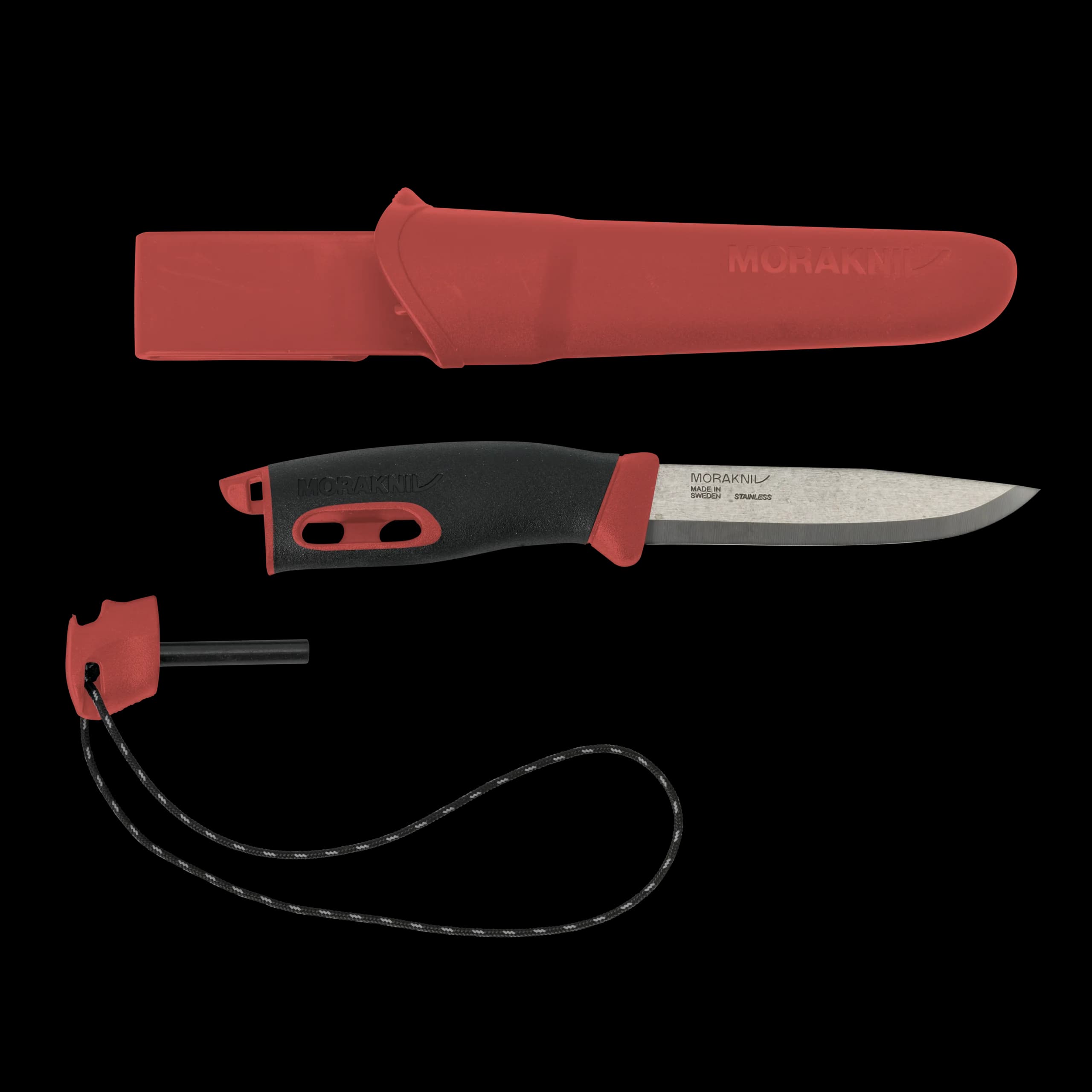 کارد موراکنیو کامپنیون اسپارک استنلس Morakniv Companion Spark (S) – Red