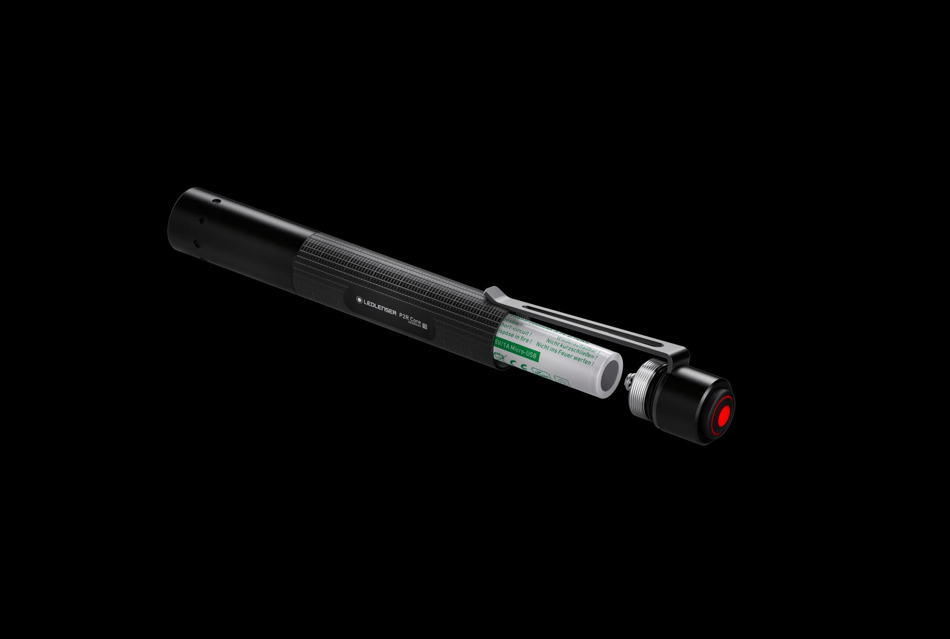 چراغ قوه لدلنزر Ledlenser Flashlight P2R Core — تصویر ۴