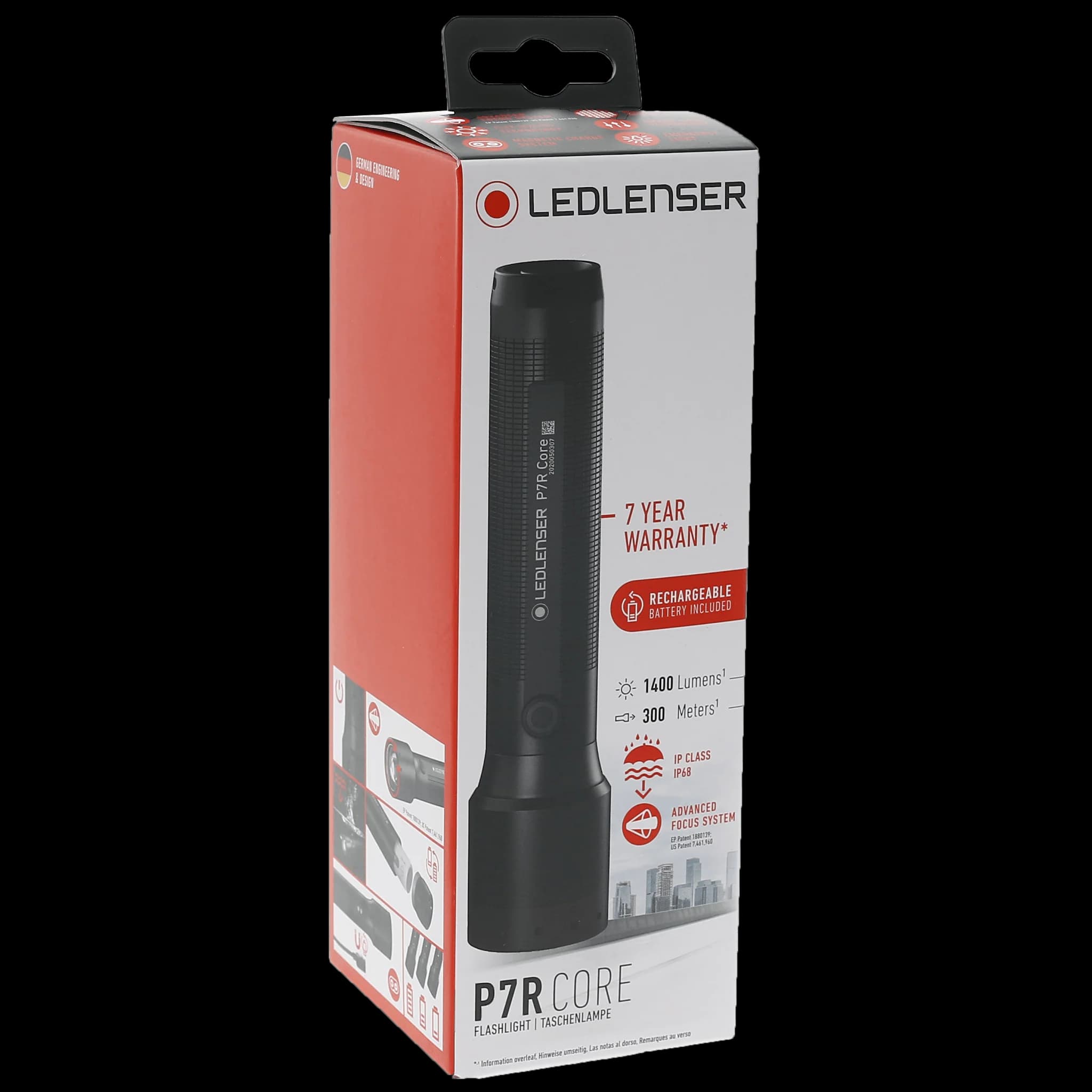 چراغ قوه لدلنزر Ledlenser Flashlight P7R Core — تصویر ۷