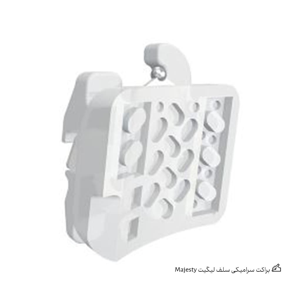براکت سرامیکی سلف لیگیت Osstem Majesty — تصویر ۳