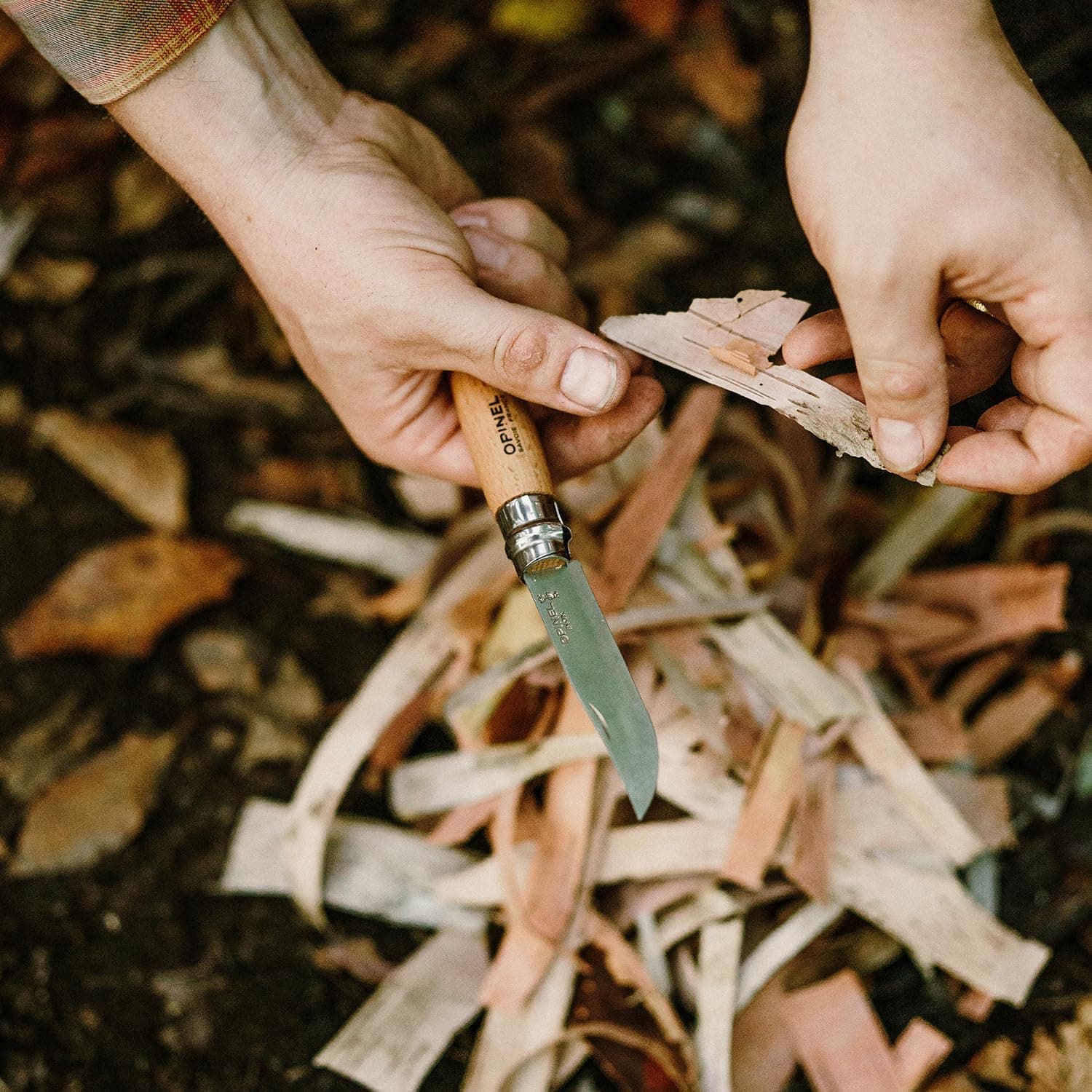 چاقو اپینل 10 استنلس Opinel No.10 Stainless Steel Folding Knife — تصویر ۲