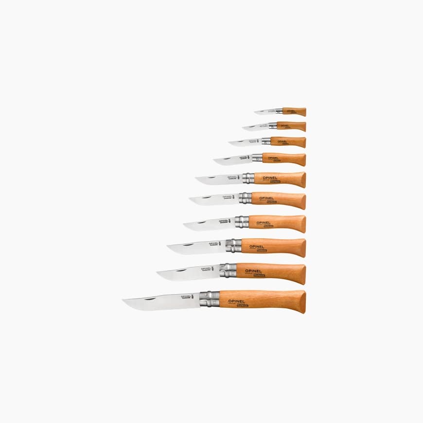 ست چاقو اپینل کربن 10 تایی Opinel Carbon Steel Folding Knife Collector Set — تصویر ۶