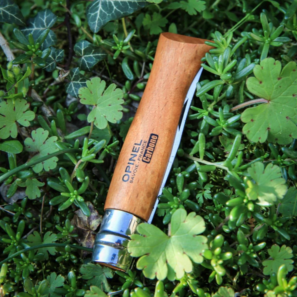 چاقو اپینل 12 کربن Opinel No.12 Carbon Steel Folding Knife — تصویر ۲