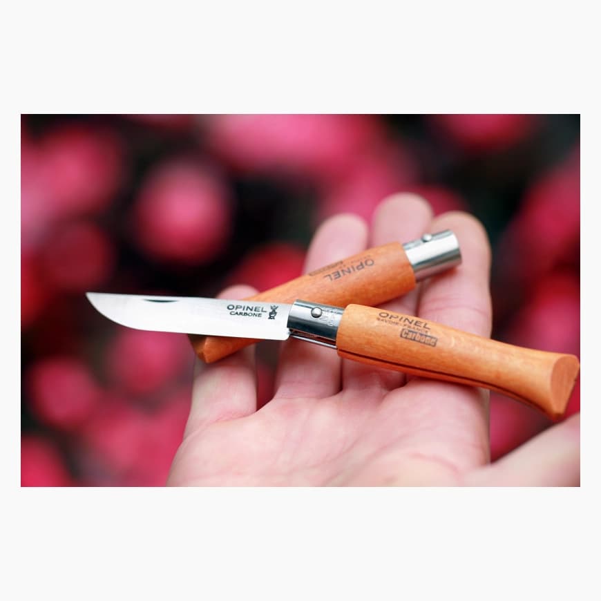 چاقو اپینل 05 کربن Opinel No.05 Carbon Steel Folding Knife — تصویر ۲