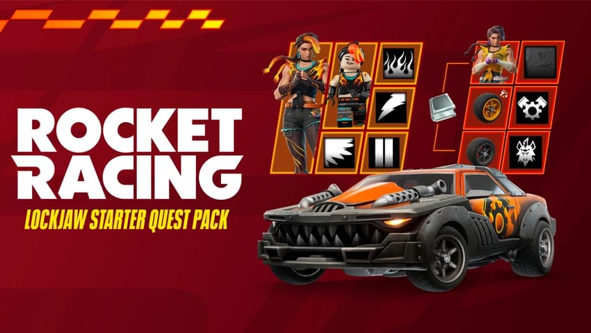 پک راکت ریسینگ Lockjaw Starter Quest Pack
