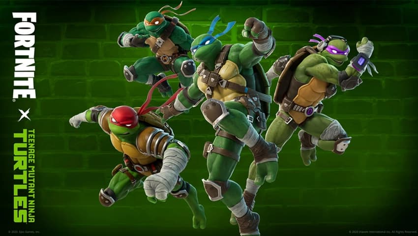 باندل فورتنایت TMNT لاک پشت های نینجا