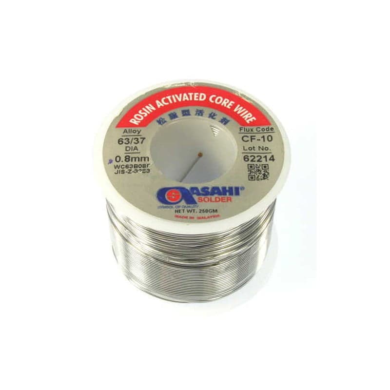 سیم قلع آساهی 0.8mm 250GR (اصل) — تصویر ۲