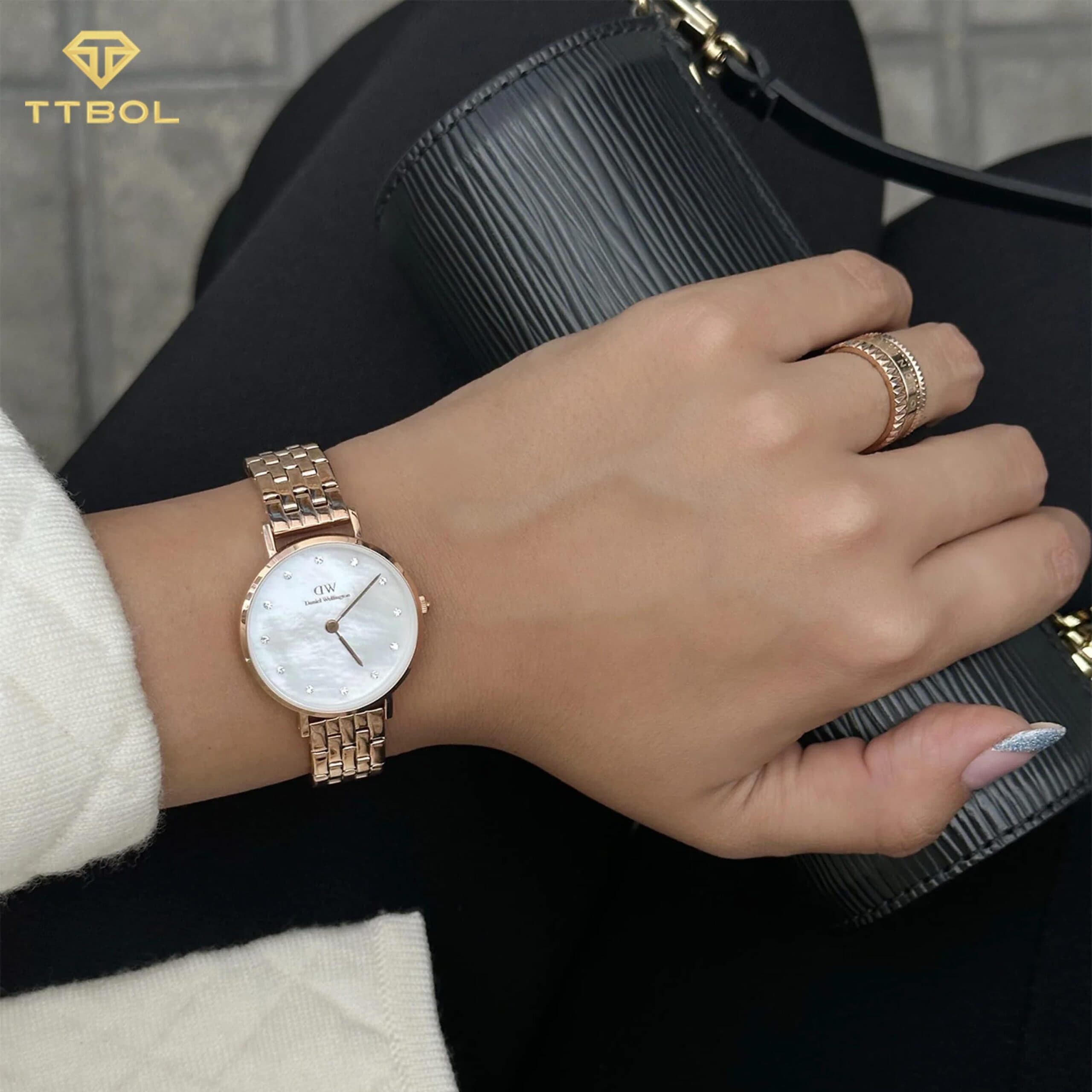 ساعت مچی زنانه دنیل ولینگتون DANIEL WELLINGTON DW00100613 — تصویر ۲