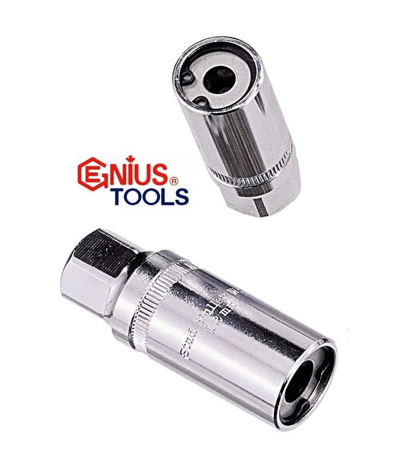 بکس رزوه گیر سایز 8 میلیمتر درایو 1/2 و آچار خور GENIUS جنیوس