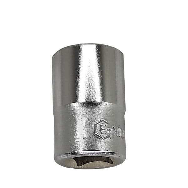 بکس درایو 3/8 کوتاه شش پر سفید سایز 8 برند جنیوس تایوان GENIUS